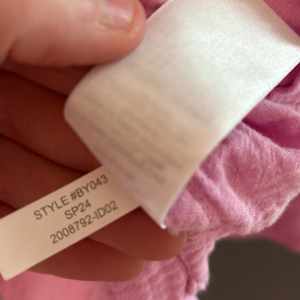 J. Crew Pink Button-Down Cotton Shirt - Picture 5 of 7